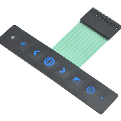 LED Lighting Membrane Switch Screen Printing Film Keypad Faceplate