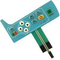 Hospital Bolus Injection Control Unit Keypad With EL Backlighting