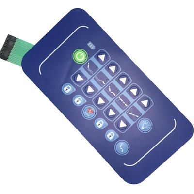 LED Medical Switch Keypad For ICU Intensive Care Device