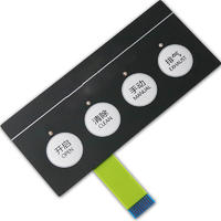 Tactile LED Integrated Membrane Switch Control Panel
