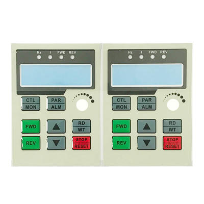 Variabl-frequency Drive (VFD) Graphic Film Front Panel With LCD Display