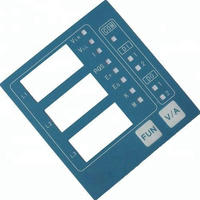 Graphic Membrane Faceplate With Multifunction Keys For Industrial Equipment